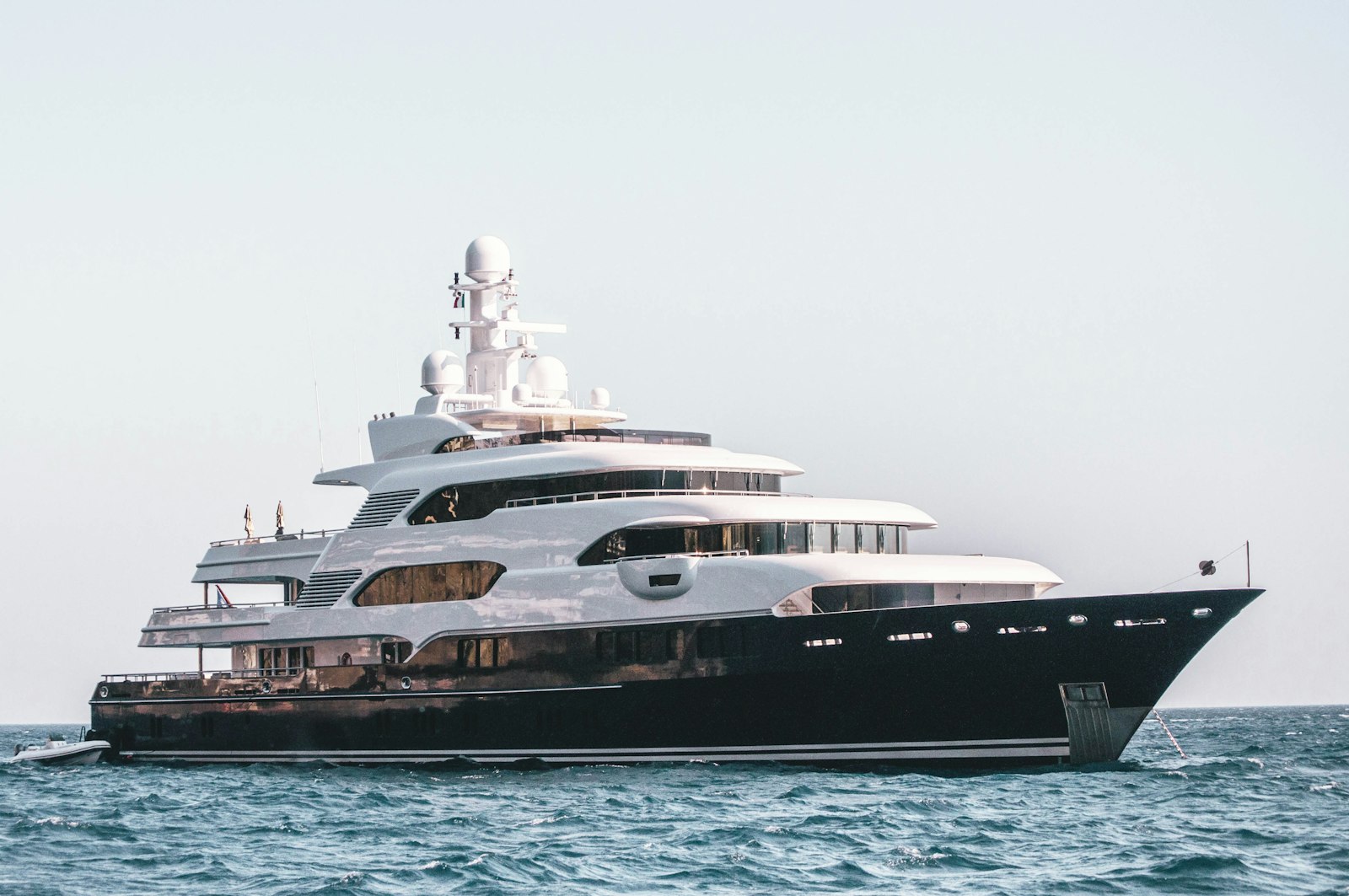Commercial vessel at sea